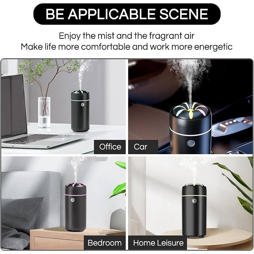 BE APPLICABLE SCENE

Enjoy the mist and the fragrant air  
Make life more comfortable and work more energetic

- Office
- Car
- Bedroom
- Home Leisure
