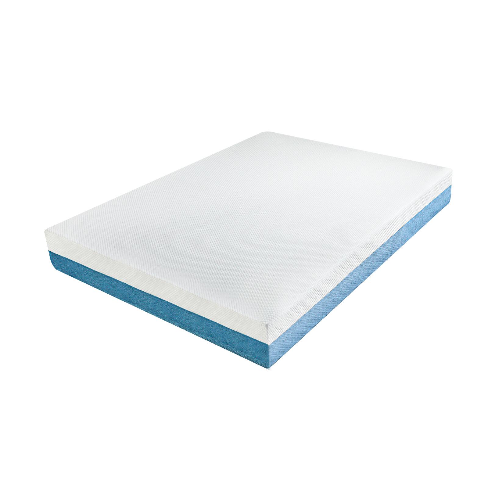 Alt View 1. Hunkstar - 10" Memory Foam Mattress–Made in Japan-Breathable 4-Layer Foam-Cooling Copper Gel Bed-High Rebounded for Optical Support - QUEEN/White.