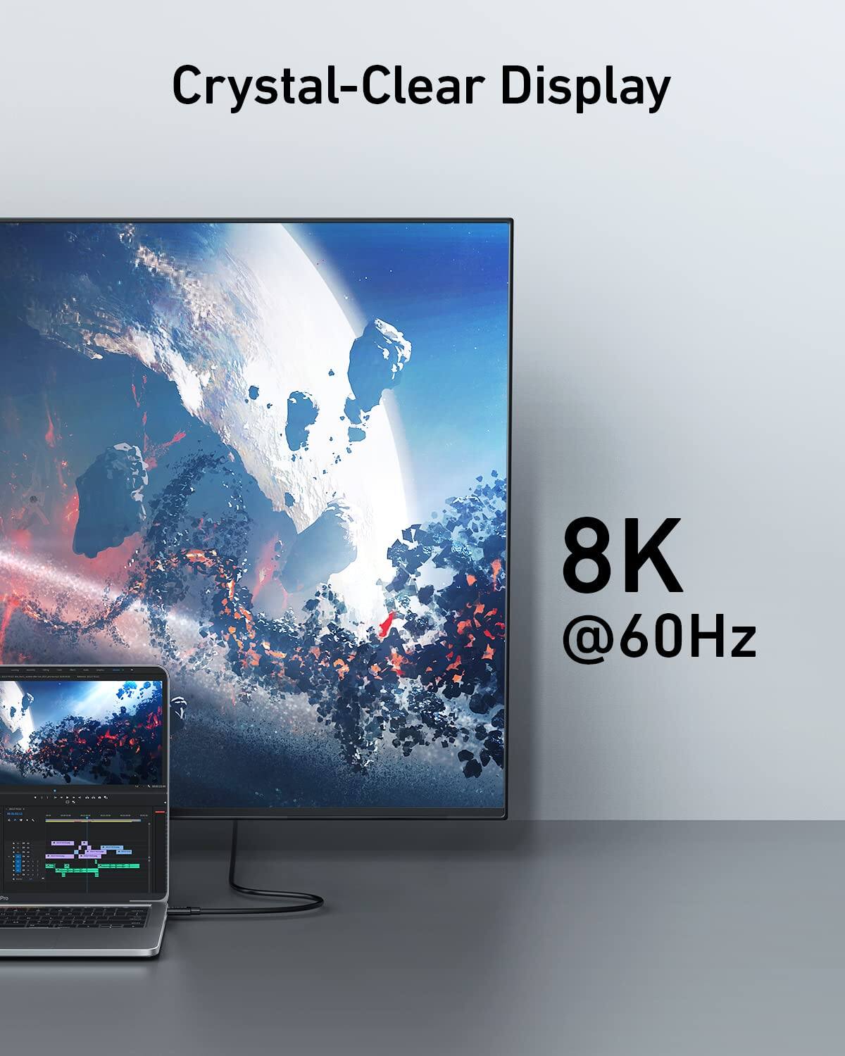 Crystal-Clear Display  
8K @60Hz
