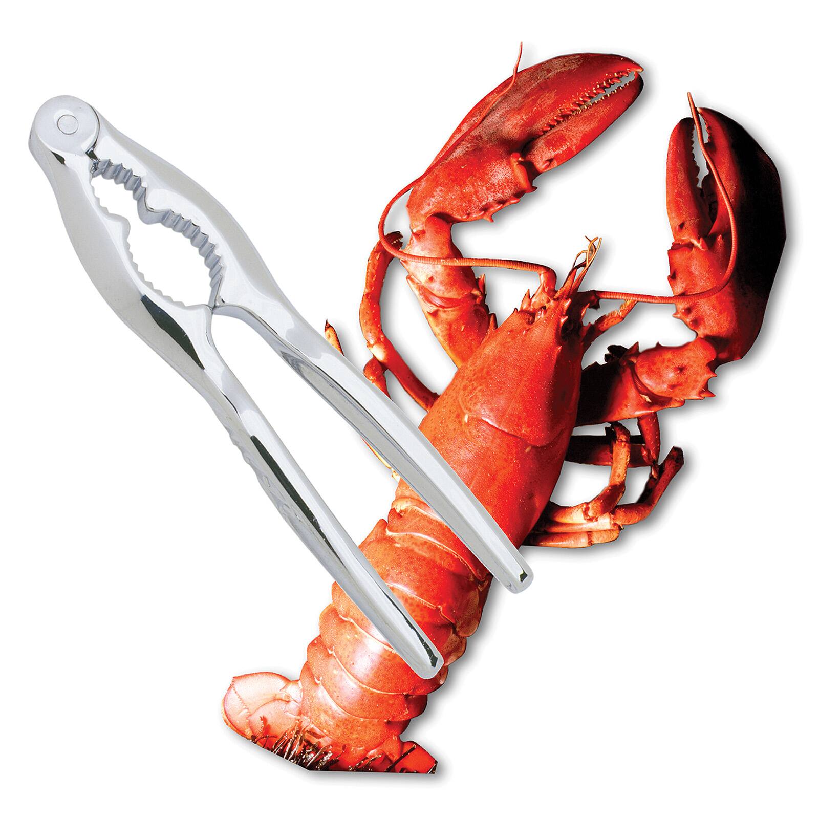 Alt View 3. Norpro - Lobster and Nut Cracker, Silver - Silver.