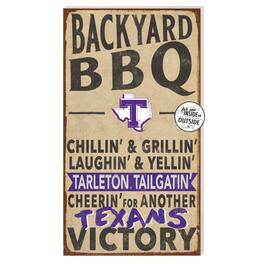 Jardine - Tarleton State Texans 11'' x 20'' Indoor/Outdoor BBQ Sign - Brown