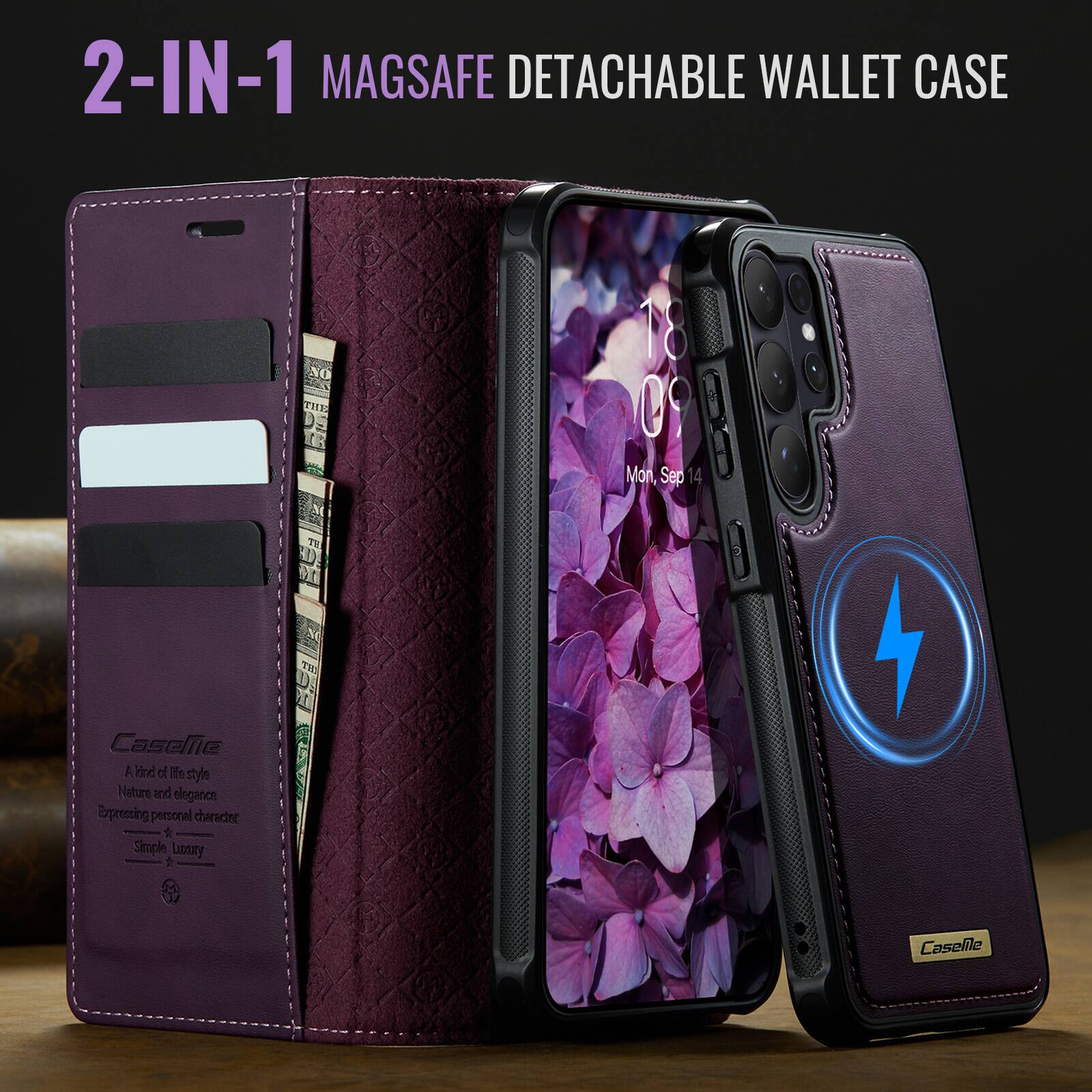 2-IN-1 MAGSAFE DETACHABLE WALLET CASE

Mon, Sep 14

Casefie
A kind of life style
Nature and elegance
Expressing personal character
Simple Luxury
