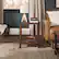Alt View Zoom 26. Walker Edison - Farmhouse Metal Accent Side Table - Dark Walnut.