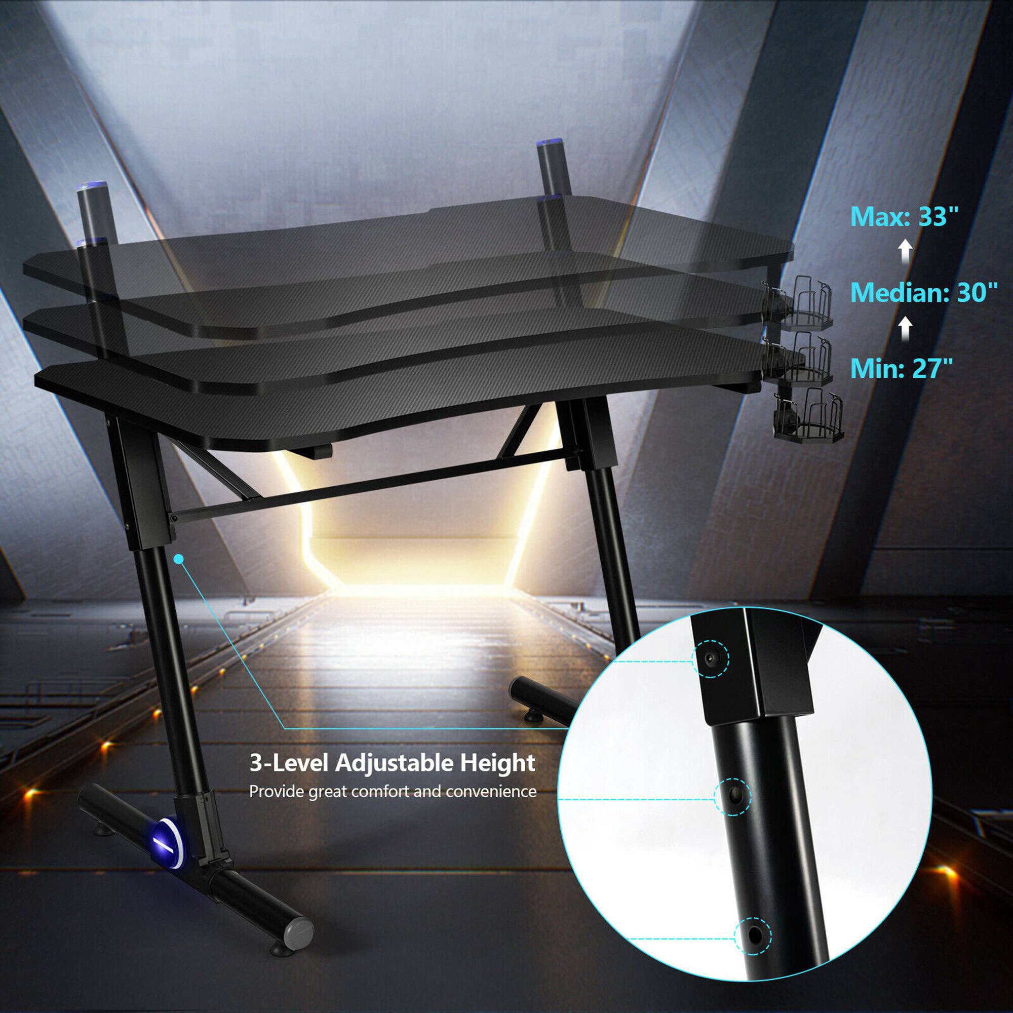 Max: 33"  
Median: 30"  
Min: 27"  

3-Level Adjustable Height  
Provide great comfort and convenience