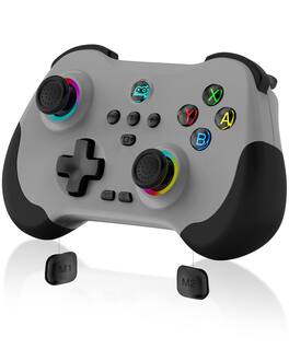 HM 1810 - Mobile Gaming Controller For Ipad/iphone/tablet Cloud Remote Joystick Ios/android Wireless With Macro - Gray