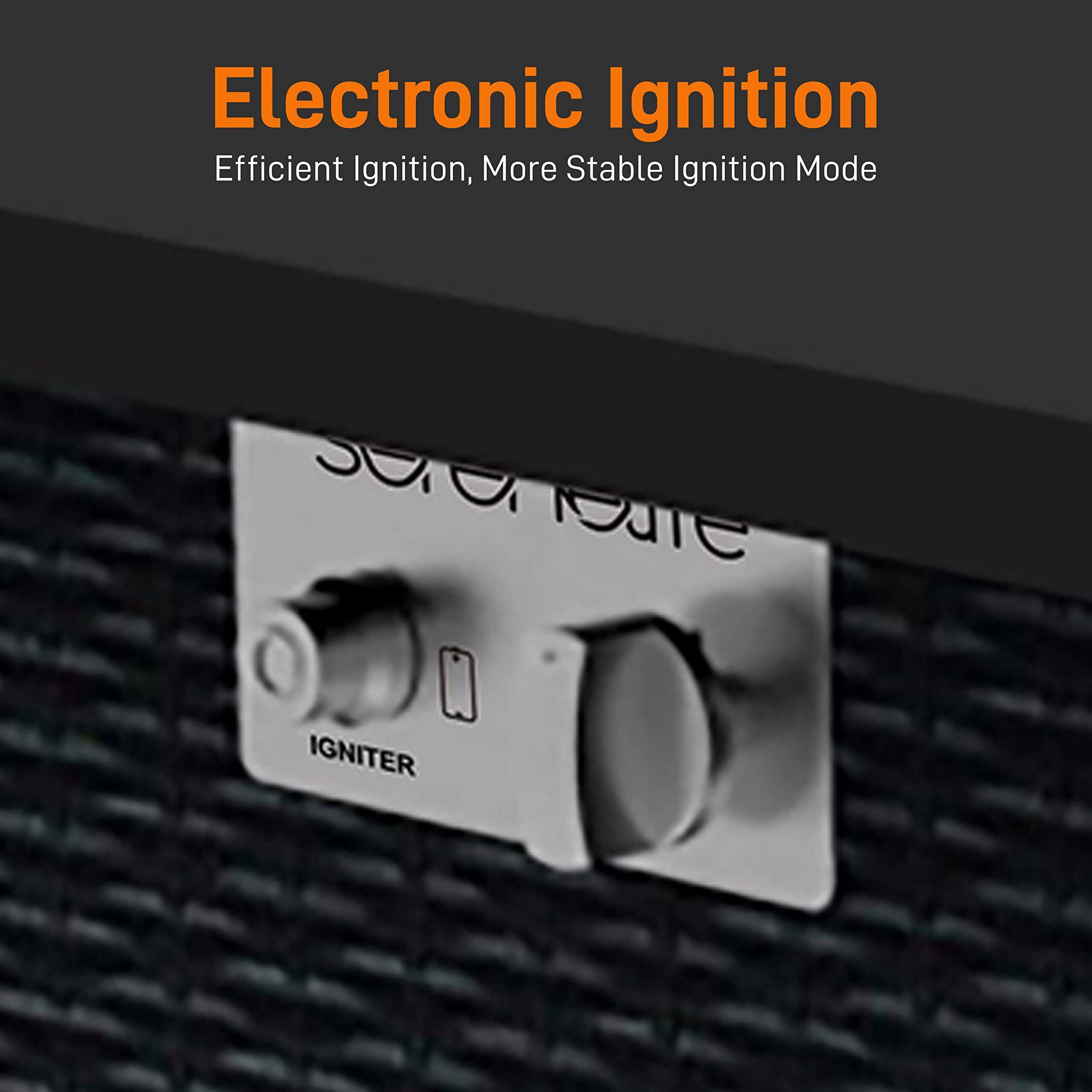 Electronic Ignition  
Efficient Ignition, More Stable Ignition Mode  
IGNITER
