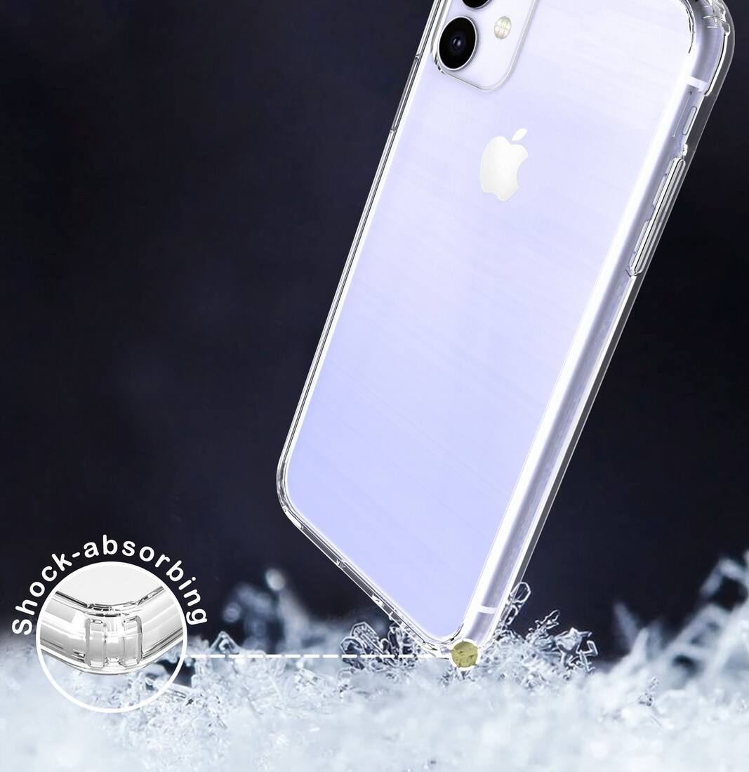 Alt View 3. Nakedcellphone - Clear Case for iPhone 11 - Clear.