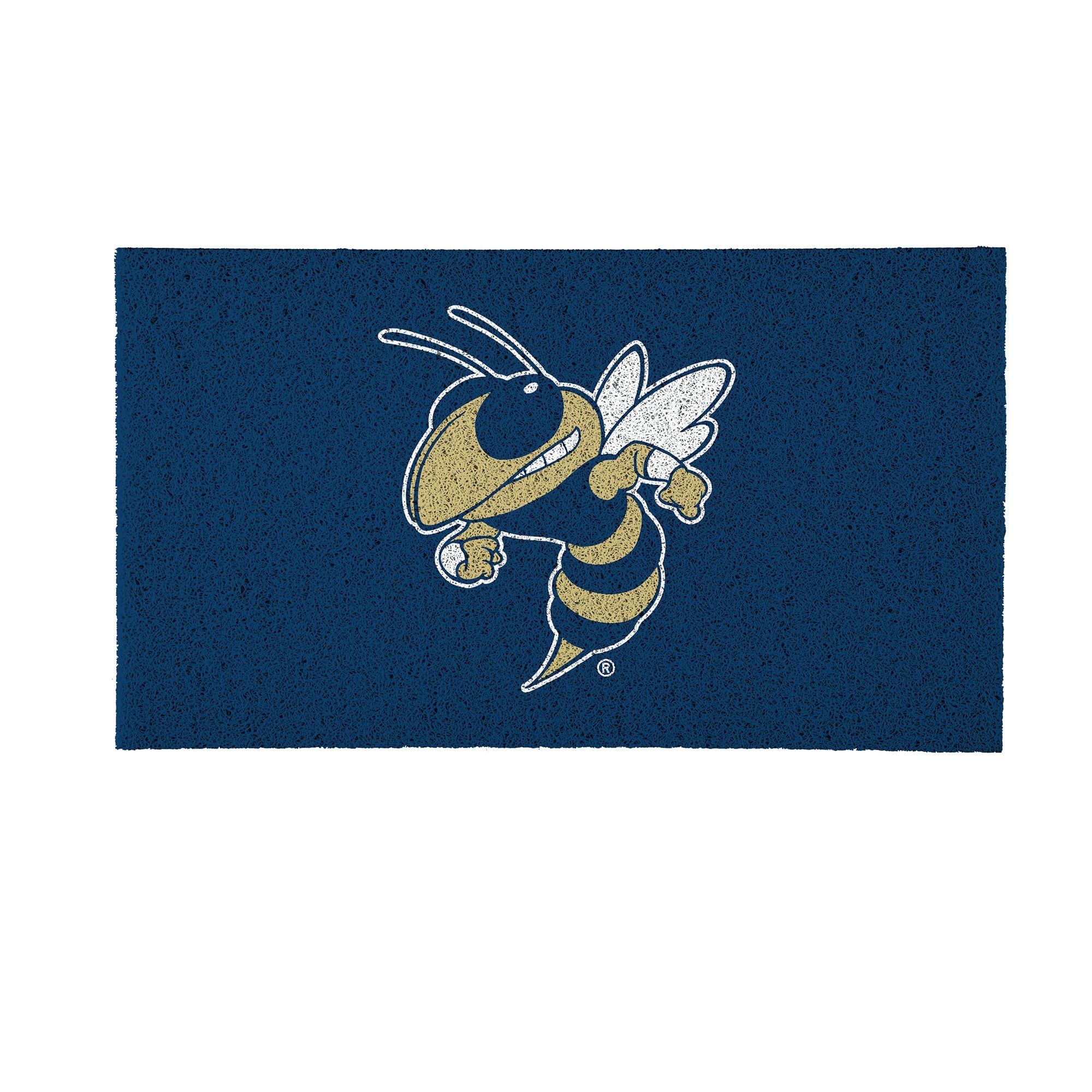 Evergreen Enterprises - Georgia Tech Yellow Jackets 16" x 28" Full Color Indoor/Outdoor Logo Turf Mat - Multicolor