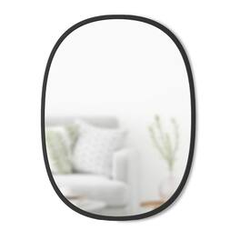 Umbra - Hub Oval Mirror (Black, 18 x 24 Inch)