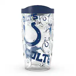 Tervis - Indianapolis Colts 10oz. Allover Classic Wavy Tumbler - Multicolor