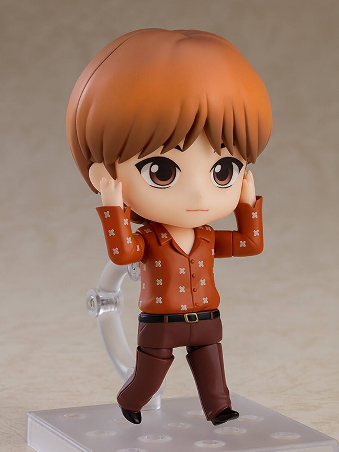 Alt View 1. Good Smile Company - BTS - Good Smile Company - Tinytan - Jin Nendoroid Action Figure   - Collectibles - Multicolor.