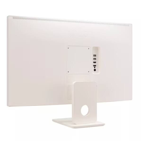 Alt View 4. LG - 27" MyView Smart Monitor 1920 x 1080, 14ms, HDMI, USB-A, Built-in Speakers, HDR10, Flicker Safe & Reader Mode 27SR50F - White.