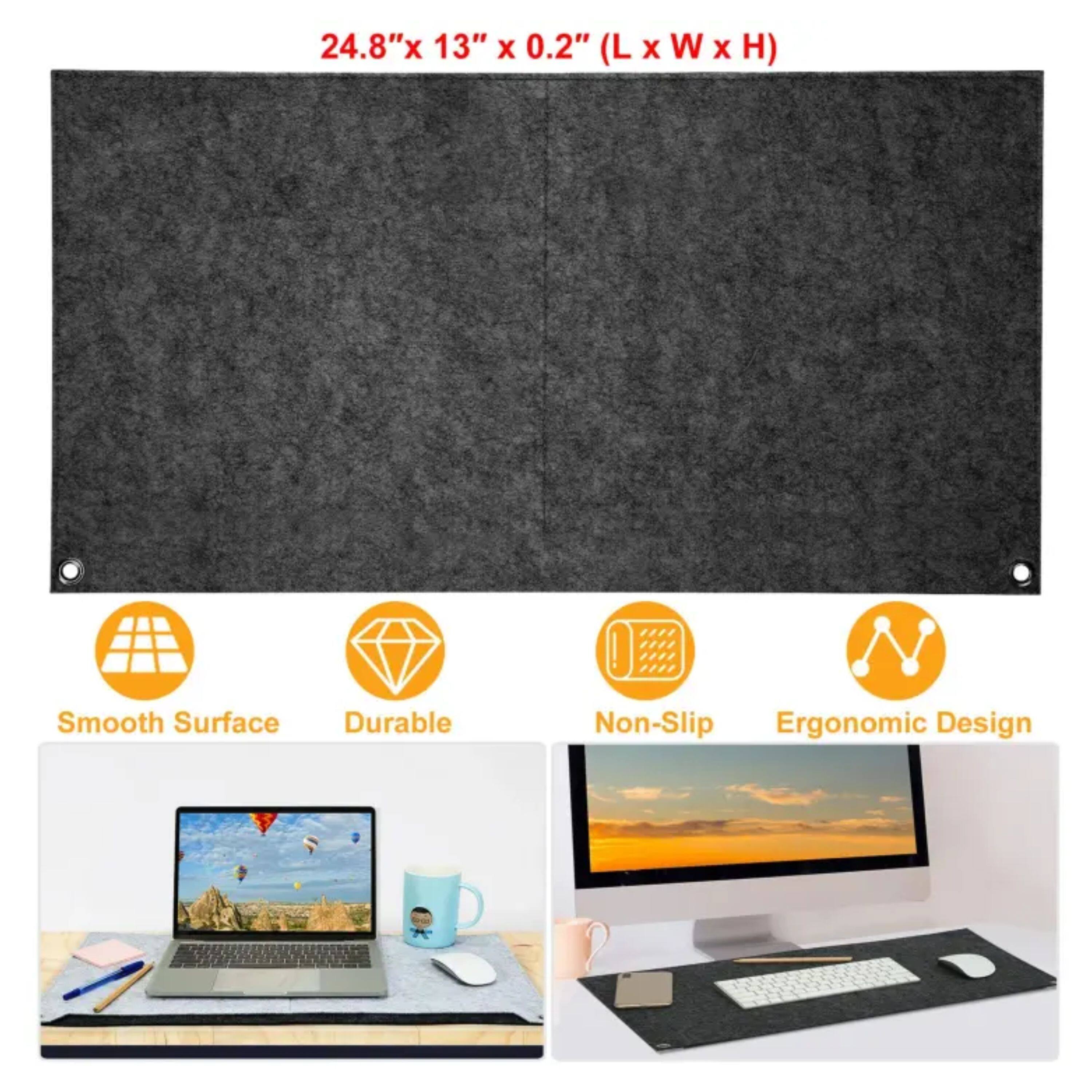 24.8" x 13" x 0.2" (L x W x H)

Smooth Surface  
Durable  
Non-Slip  
Ergonomic Design