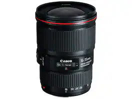 Canon - EF 16-35mm f/4L IS USM Lens (International Model) - Black