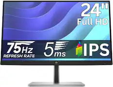 24" Full HD
75 Hz REFRESH RATE
5 ms
IPS