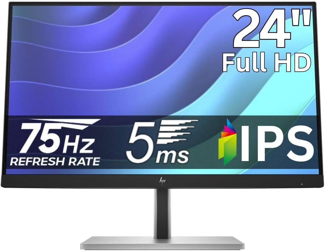 24" Full HD  
75 Hz REFRESH RATE  
5 ms  
IPS