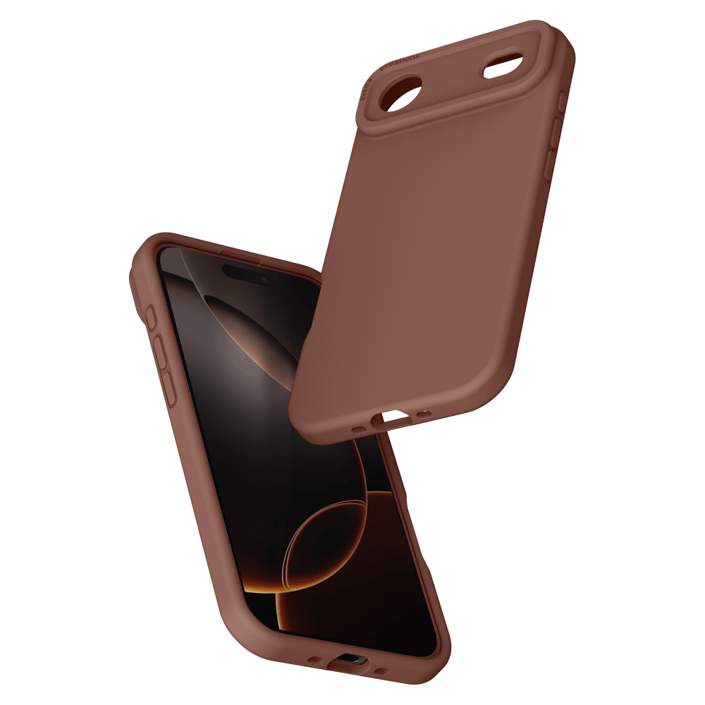 Alt View 1. Avana - velvet w/ MagSafe Case for Apple iPhone Air - Light Brown.
