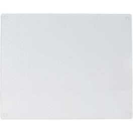 Farberware - 12'' x 14'' Glass Utility Cutting Board - White