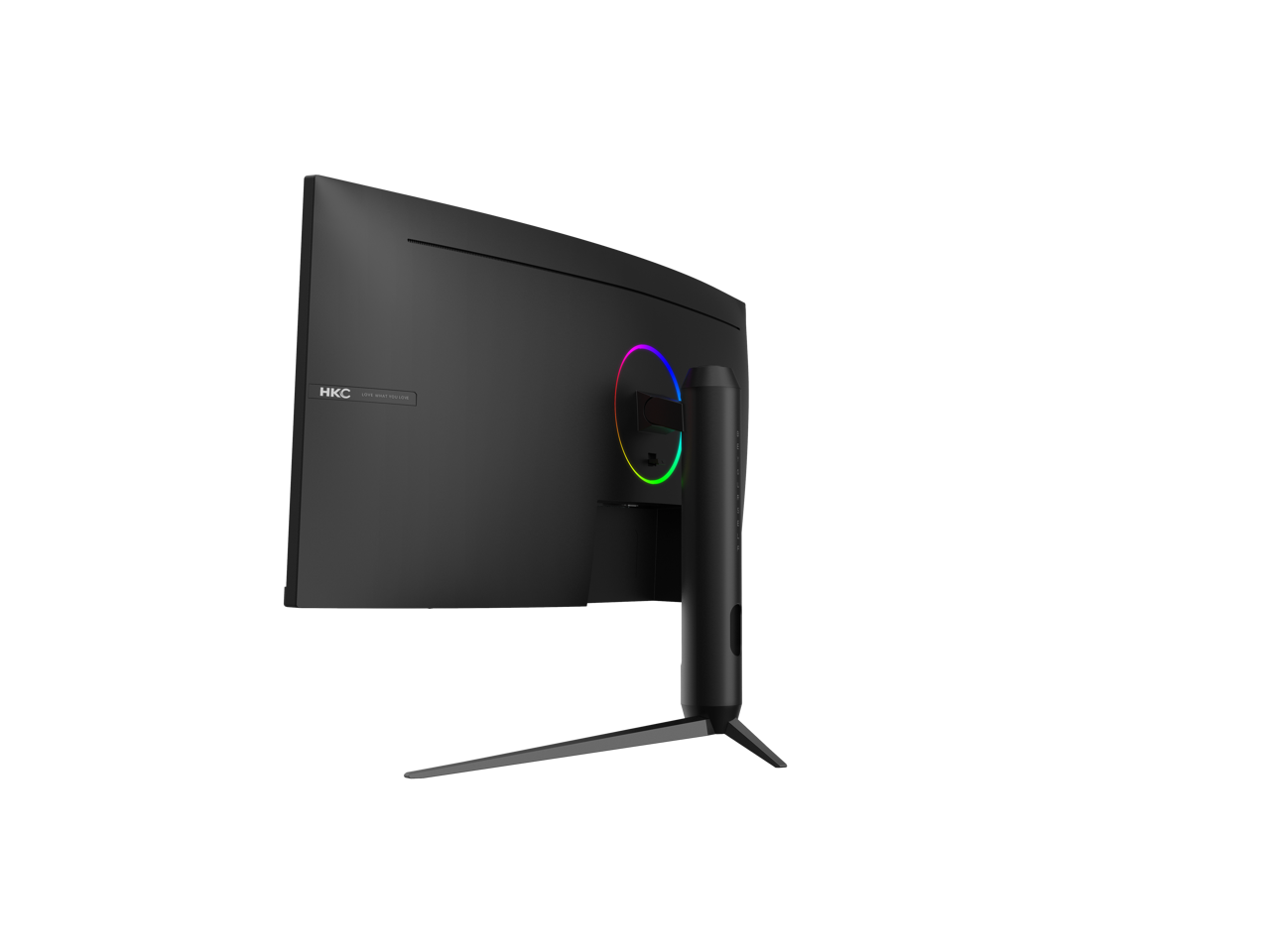 Alt View 3. HKC - HKC CG345UK 34" Curved VA Gaming Monitor UltraWide 3440×1440 240Hz 1ms DIC HDR400 95% DCI-P3 Adjustable HAS DP+HDMI 2.1.