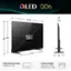 QLED QD6 W 48.6" D 2.9" H 28.2" 29.6" " 55 CLASS W 34.1" D 11.7 VESA Wall Mount Size: 200x400 mm (M6) Product Weight With stand: 20.9 lbs Without stand: 20.5 lbs