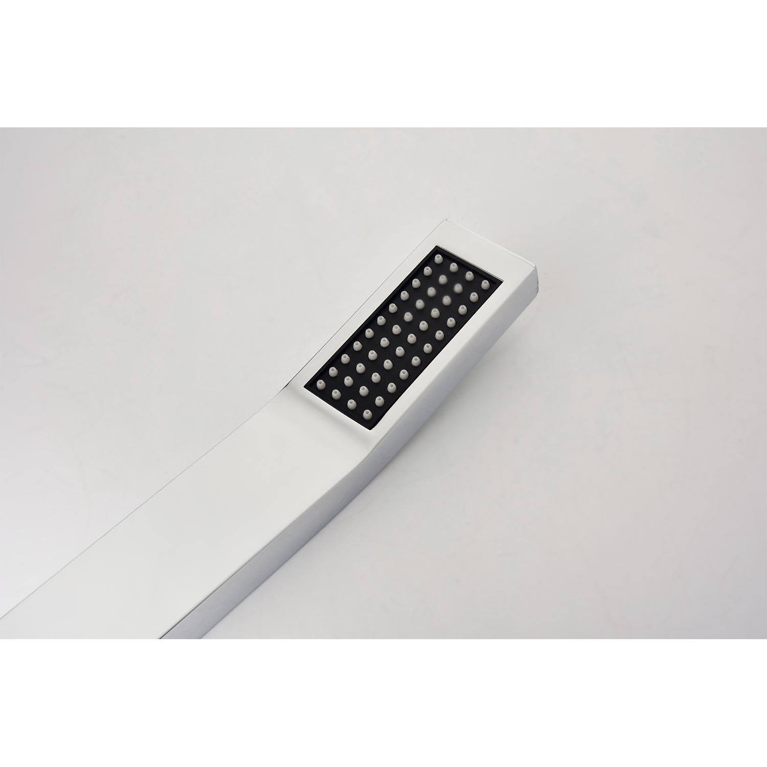 Alt View 1. DOMETOUR - 12" Rain Shower Head Systems Wall Mounted Shower - Chrome.