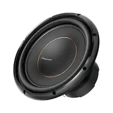 Front. Pioneer - Pioneer TS-D12D4 12" 2000W Max Power Dual 4 Ohm Voice Coil Car Subwoofer - Black.