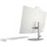 Back. HP - 23.8" Touch-Screen All-In-One - Intel Core i7-1355U - 16GB Memory - 512GB SSD - Shell white.