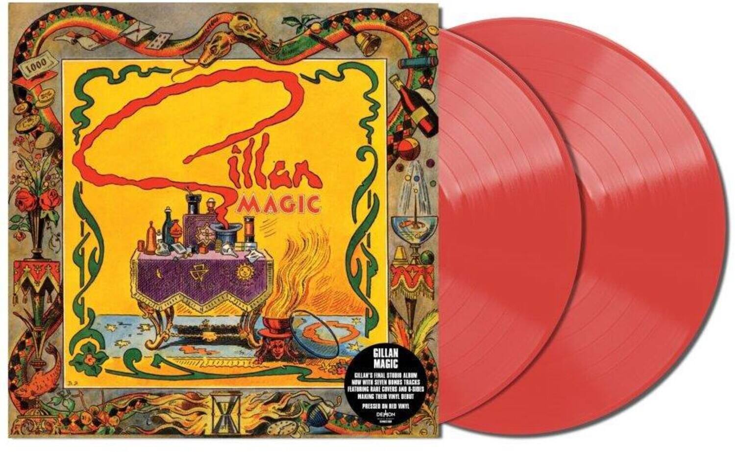 1000

Gillan Magic

Gillan's Final Studio Album Now With Seven Bonus Tracks Featuring Rare Covers And B-Sides Making Their Vinyl Debut Pressed On Red Vinyl

DEMON