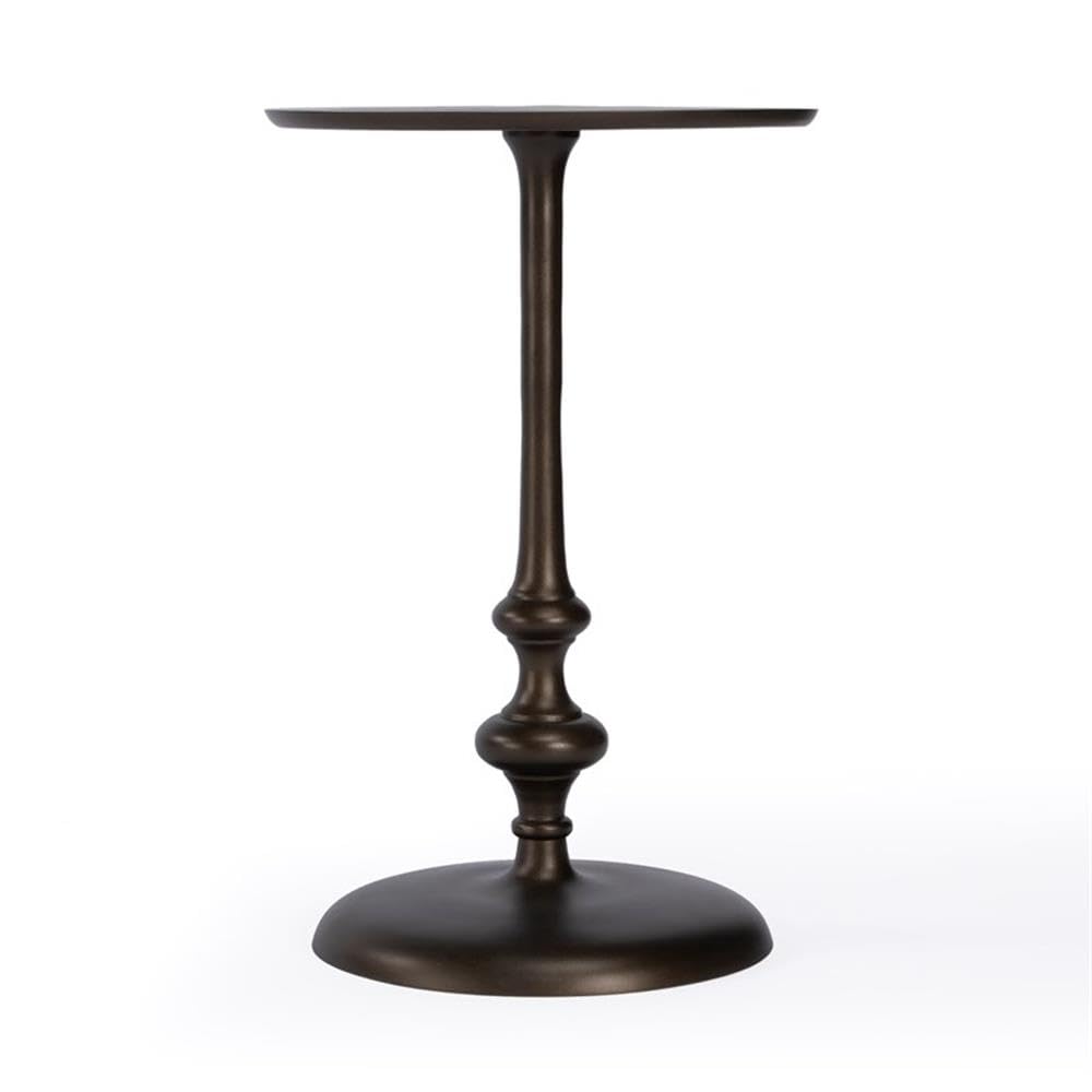 Back. Butler Specialty - Ivanna Metal Side Table - Bronze.
