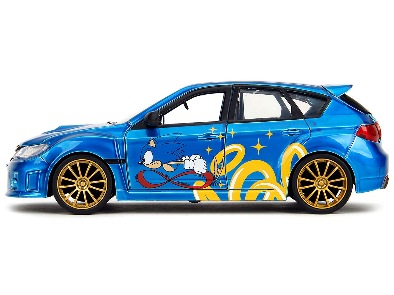 Jada Toys 1:24 Sonic the Hedgehog Hollywood Rides '12 Subaru WRX