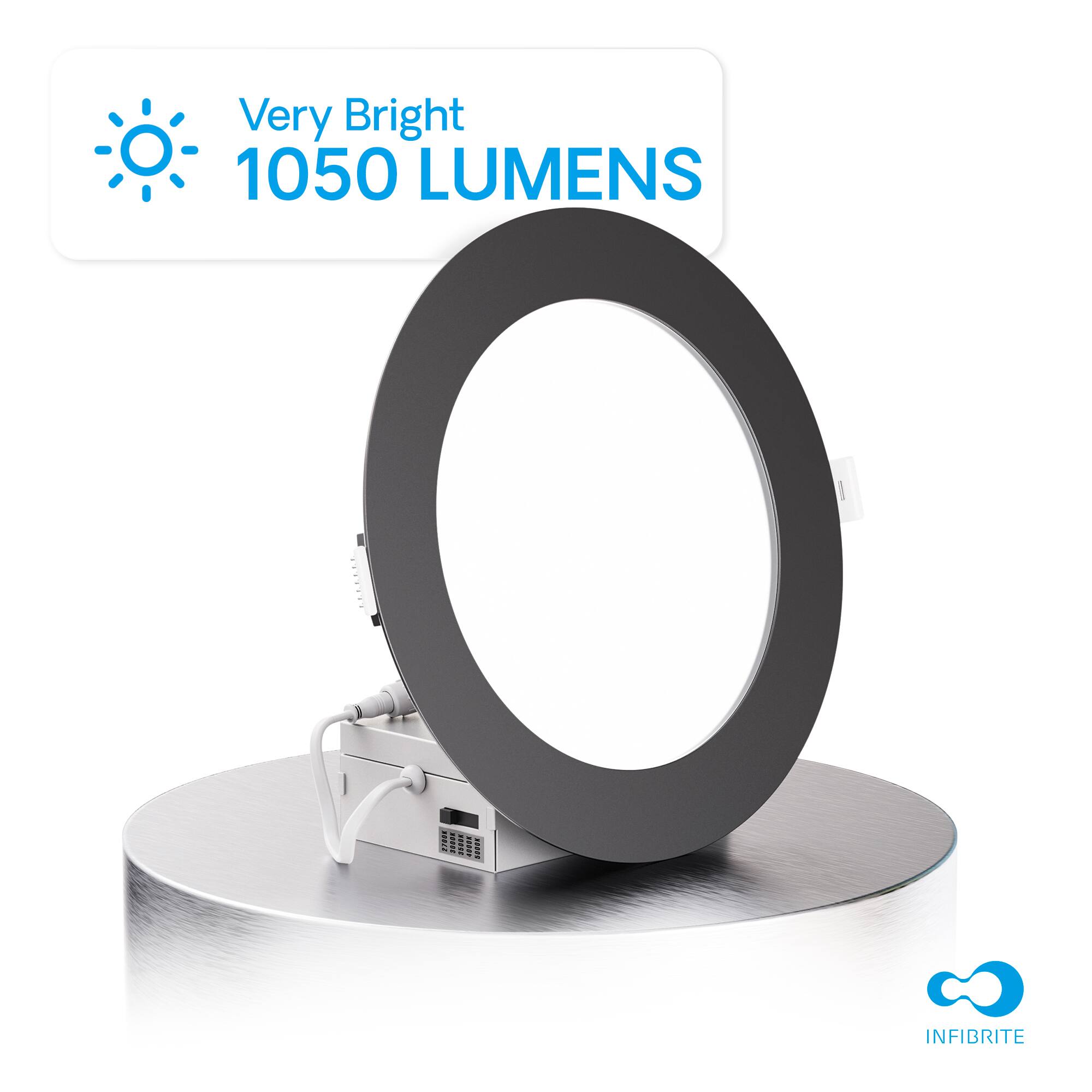 Very Bright 1050 LUMENS

INFIBRITE