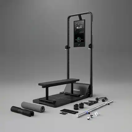 Front. Speediance - Speediance Smart Home Gym, Gym Monster 2 Works, Smart AI-Powered Multi-Functional Smith Machine for Home Workout - Black.