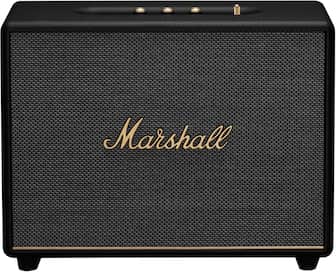 Marshall - Woburn III Bluetooth Home Speaker with Bass / Treble / Volume Controls and 3.5 mm Auxiliary / RCA / HDMI Inputs - Black