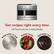 Get recipes right every time with Preset Induction Cooking Modes
- Bring water to boil
- Simmer foods
- Delicately melt