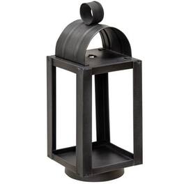 BreeBe - Antiqued Tin Cape Cod Mini Lantern - Black