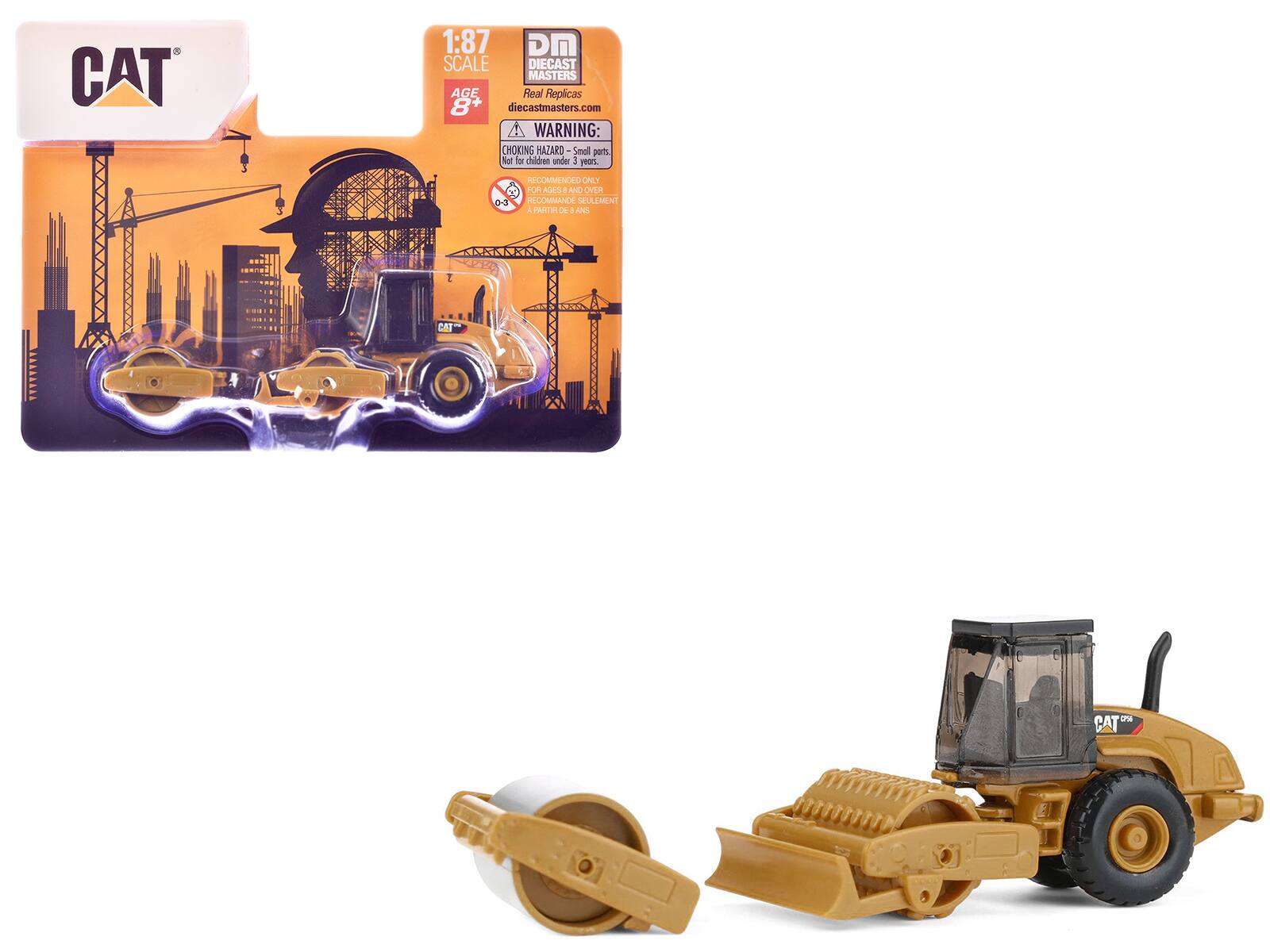 CAT Caterpillar CS56 Roller with Interchangeable Front Attachment Yellow 1/87 (HO) Scale Model by Diecast Masters price history on PriceWatchPro