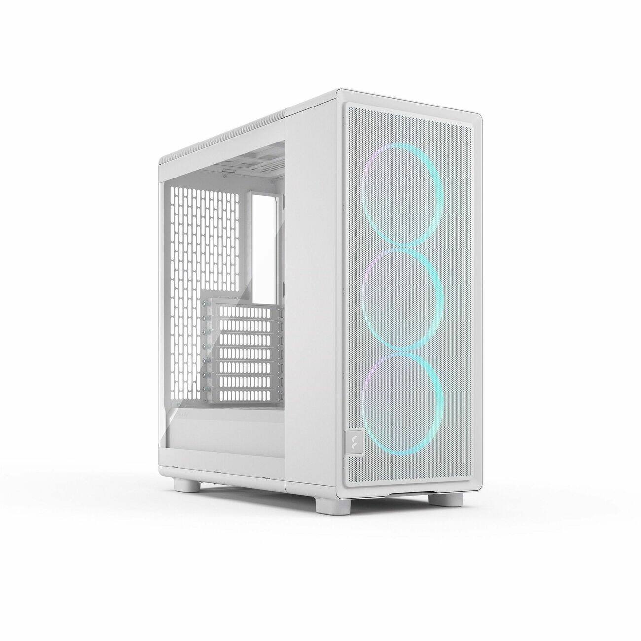 PCケース Fractal Design Epoch White TG RGB Fractal Design Epoch White RGB Tempered Glass, Mesh Front, 3 RGB