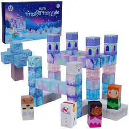 USA Toyz - Blocchi Frosted Fairytale Magnetic Blocks 84pc - Multicolor