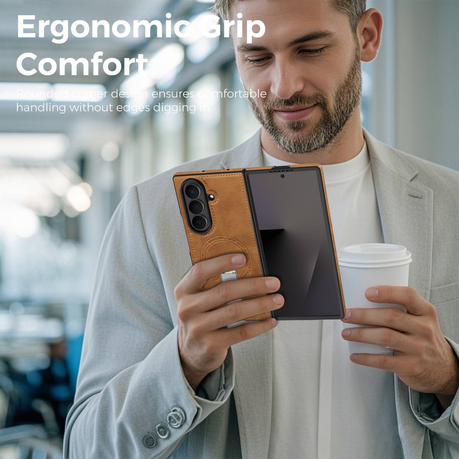 Ergonomic Grip Comfort

Rounded corner design ensures comfortable handling without edges digging in.