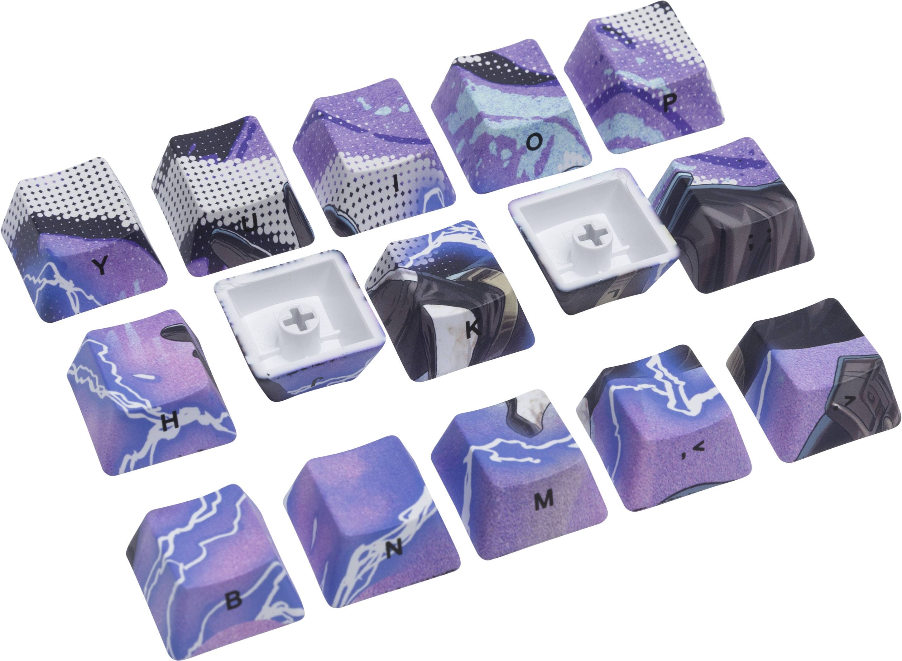 Alt View Zoom 13. Higround - APEX Legends 68 Key Artisan PBT Keycaps - Wraith.