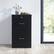 Alt View 16. OSP Home Furnishings - Alpine 2-Drawer Vertical File with Lockdowel Fastening System - Black.