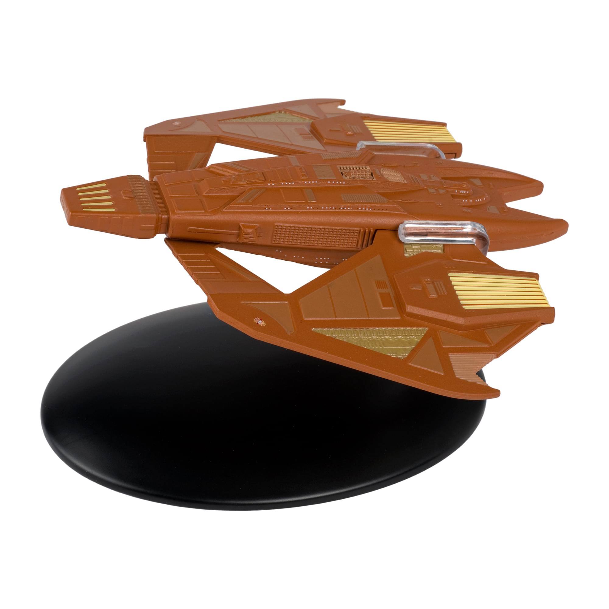 Alt View 10. Eaglemoss - Eaglemoss Star Trek Ship Replica | Vidiian Warship - Brown.