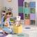 Alt View 1. Sorbus - Sorbus Fabric Storage Cubes - 6 Foldable Storage Bins for Organizing Pantry, Cubbies, Toy Box - Clothes Storage - Multi Pastel.