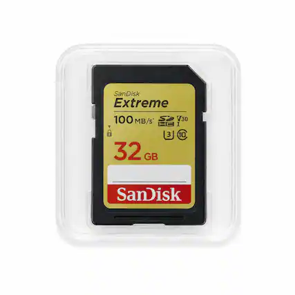 SanDisk Extreme 100 MB/s V30 I 32 GB