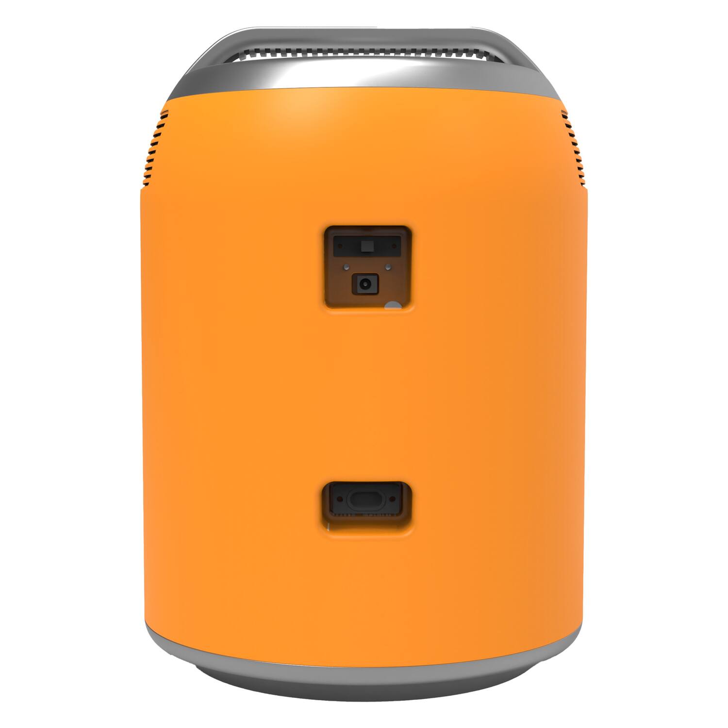 Alt View 3. Orange Crush - 6-Can Portable Mini Fridge - Orange.
