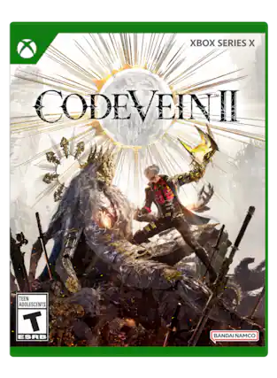 XBOX SERIES X
CODE VEIN II
TEEN ADOLESCENTS
T ESRB
BANDAI NAMCO - T (Teen 13+)