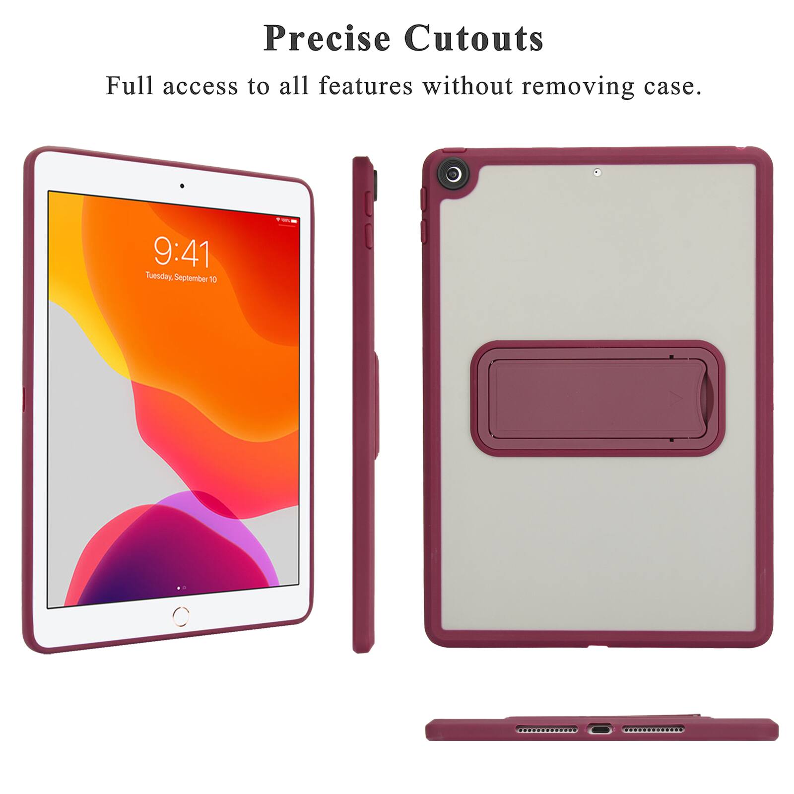 UUCOVER Case for iPad 9th 8th 7th Gen 10.2 inch (2021/2020/2019 ...