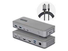 StarTech.com - StarTech USB-C Dock 4K HDMI 100W Charge 1GbE Multi-Monitor 196NUSBCDOCK