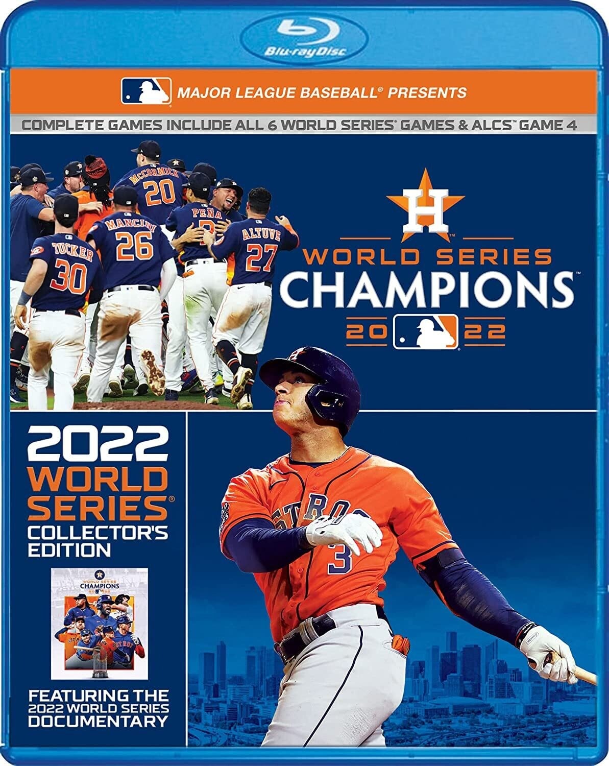 Houston Astros: 2022 World Series Champions (Collector’s Edition)  - BLU-RAY