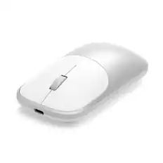 Front. Satechi - Slim EX Wireless Mouse, Multi-Device Bluetooth - Wireless - Silver.